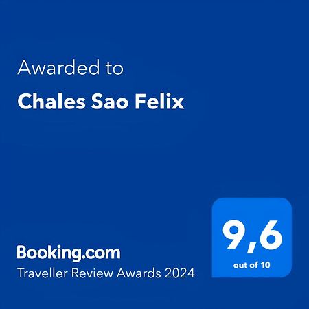 Chales Sao Felix Paiol Grande Экстерьер фото